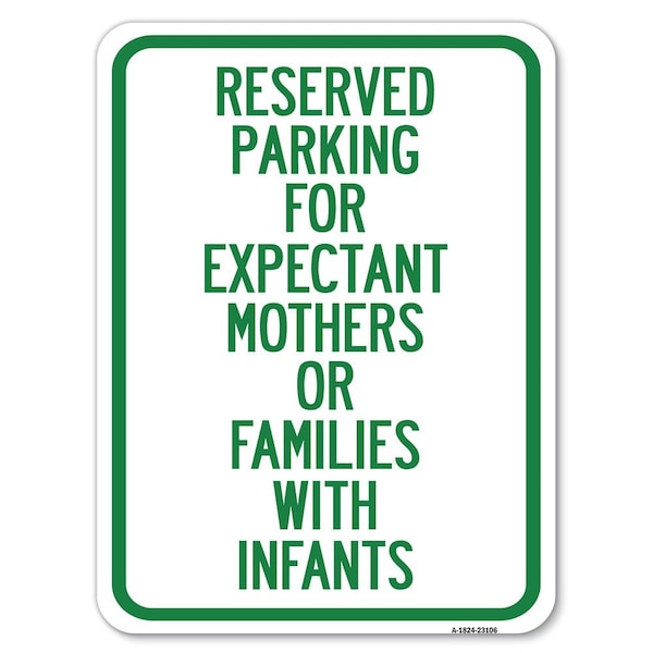 Reserved Parking for Expectant Mothers or Families with Infants Parking, A-1824-23106